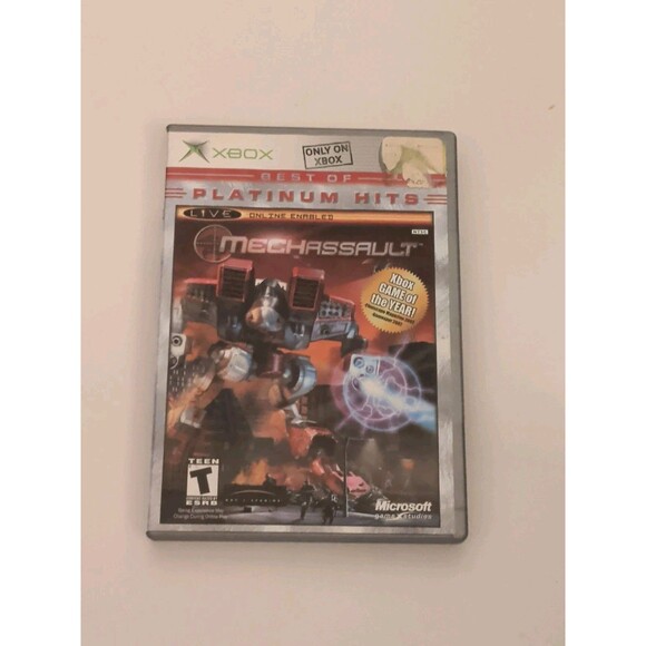 Other - MechAssault (Microsoft Xbox, 2002) With Manual